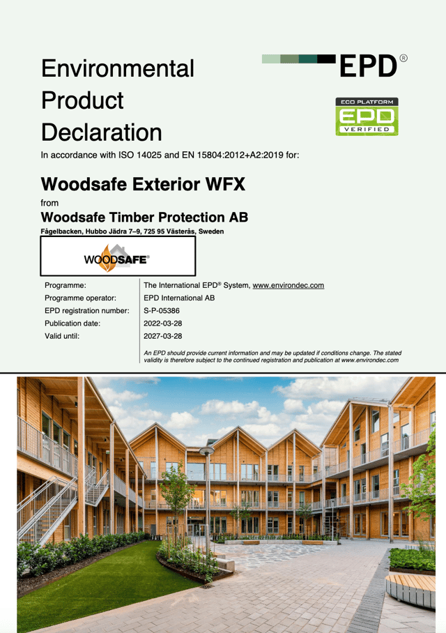 EPD Woodsafe Exterior WFX™