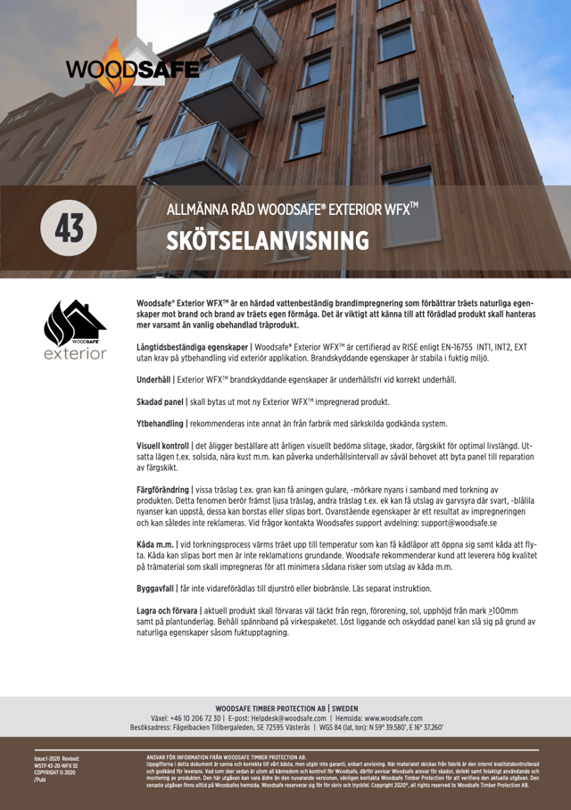 Skötsel-anvisning