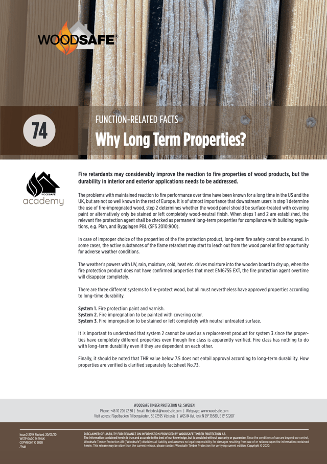 Why Long Term Properties