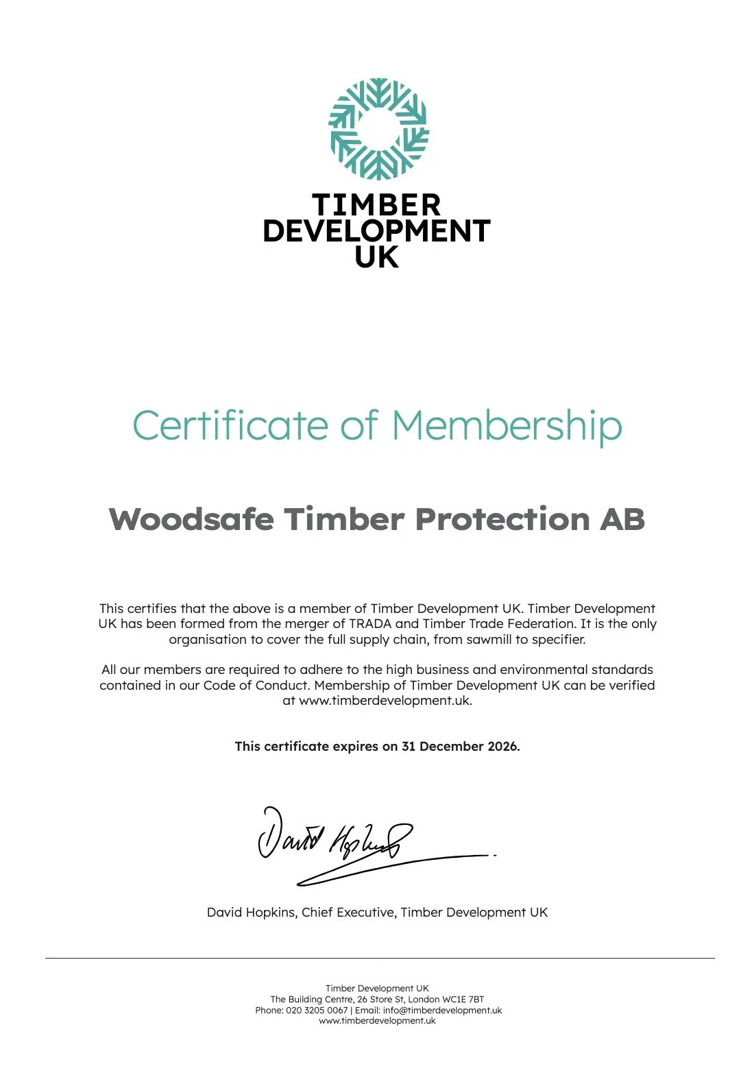 TDUK_certificate_of_membership